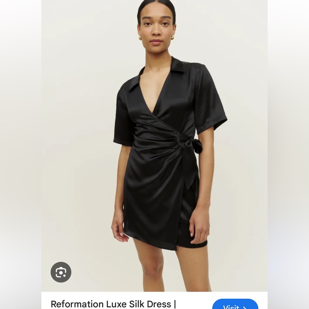 Reformation Luxe Silk dress